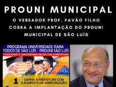 O VEREADOR PAVÃO FILHO COBRA A IMPLANTAÇÃO DO PROUNI MUNICIPAL DE SÃO LUÍS