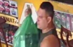 Empresários oferecem recompensa de $1.000 por paradeiro de golpista que usou cartões clonados em lojas de autopeças da Avenida Guajajaras