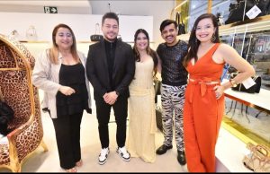 Carmen Steffens reinaugurou com sucesso a loja no São Luís Shopping